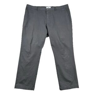 Spoke Pants Mens 40 (fits 42x28) Heroes Build B Chino Gray Flat Front
